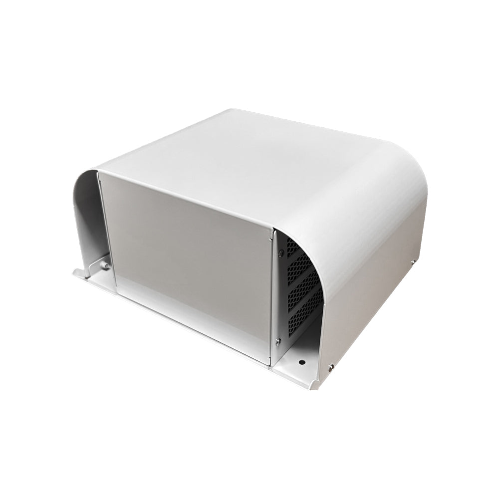 Arida ventilkappe for tynn vegg skrå hvit